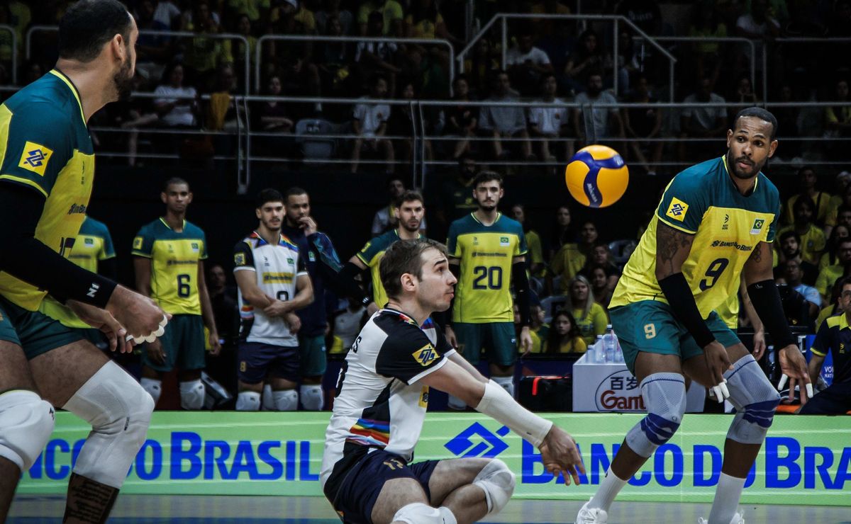 brasil x alemanha: saiba o horário e onde assistir ao jogo da liga das nações de vôlei masculino