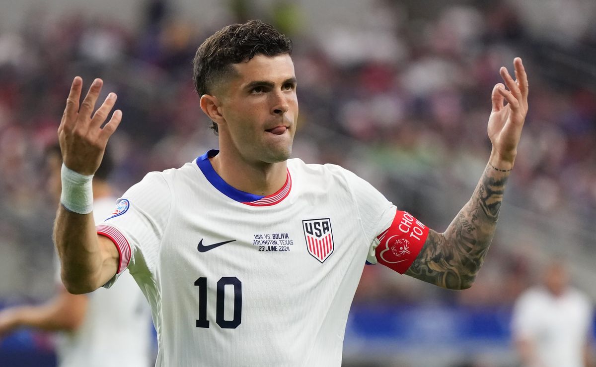copa américa: com golaço de pulisic, eua vencem bolívia na estreia da competição