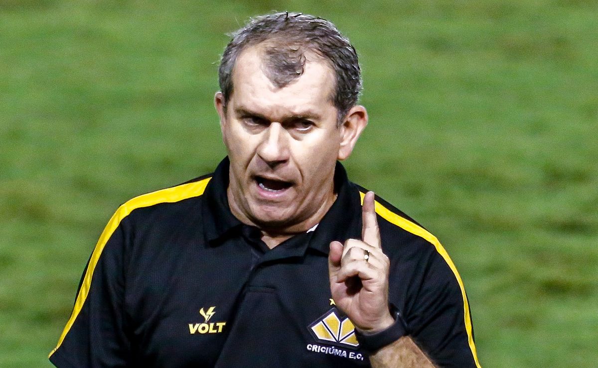 palmeiras é exaltado por tencati, treinador do criciúma: "sabemos para quem a gente perdeu"