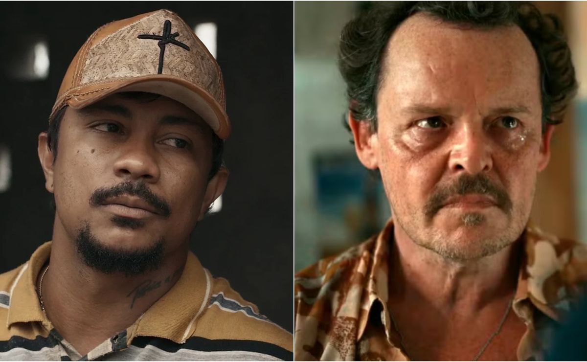 renascer: cego de ciúmes de eliana, damião intimida norberto: "vai se ver mais eu"