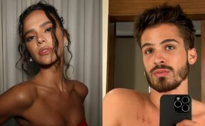 bruna marquezine e joão guilherme são vistos aos beijos e web reage