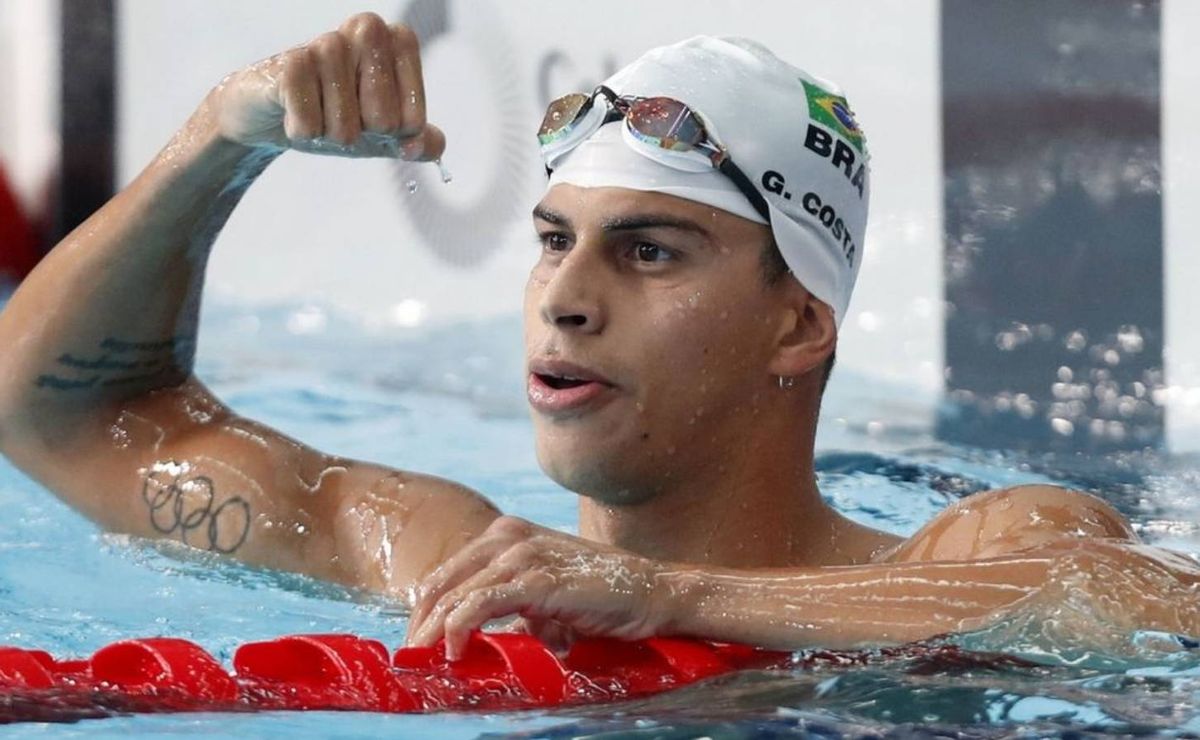 "seremos fortes"; guilherme cachorrão costa celebra ida para as olimpíadas de paris