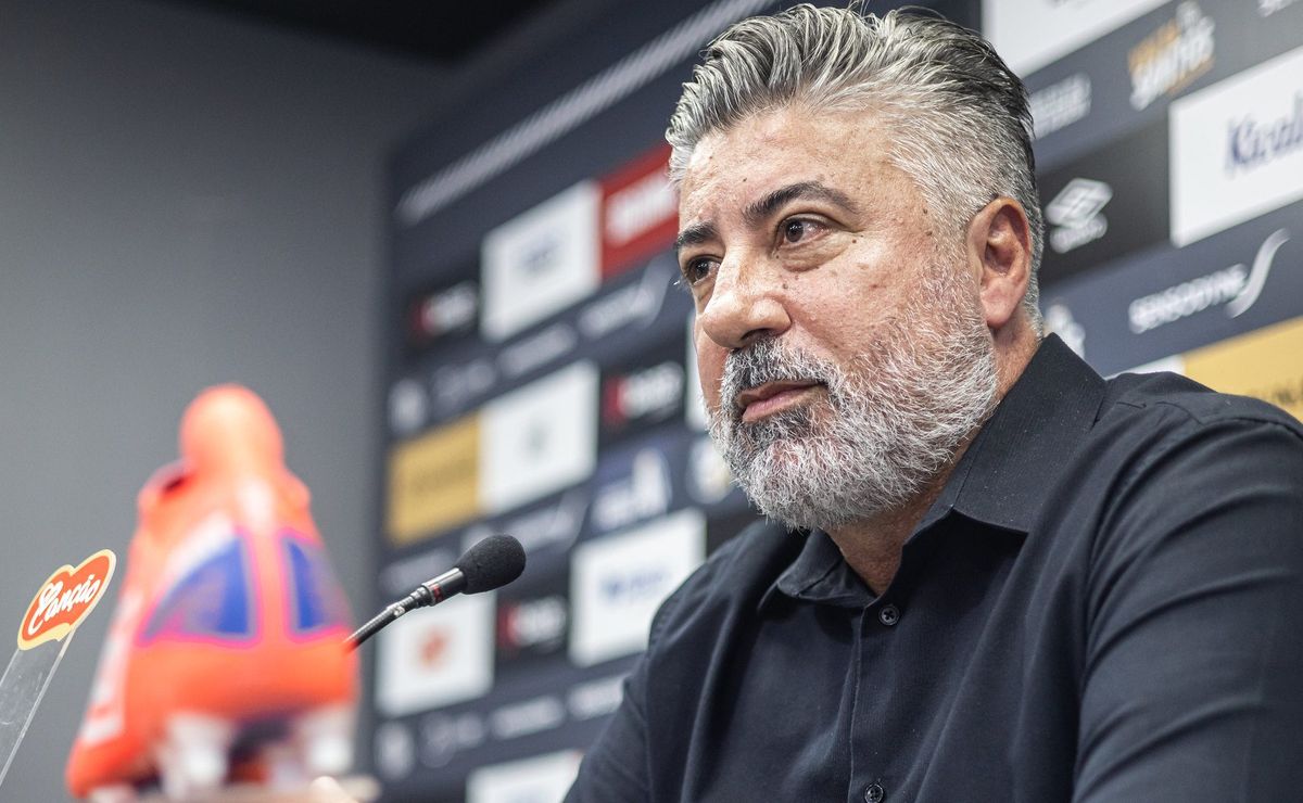 novo centroavante: santos de alexandre gallo está trazendo goleador da série a