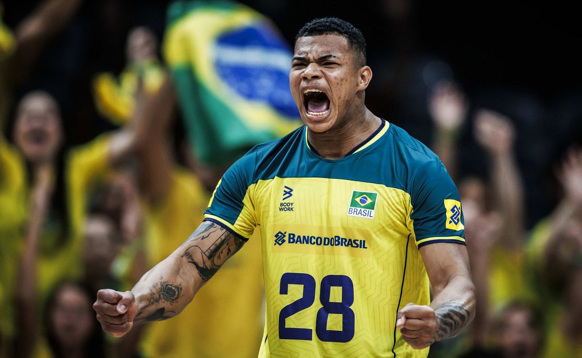 brasil x eslovênia: saiba o horário e onde assistir ao jogo da liga das nações de vôlei masculino