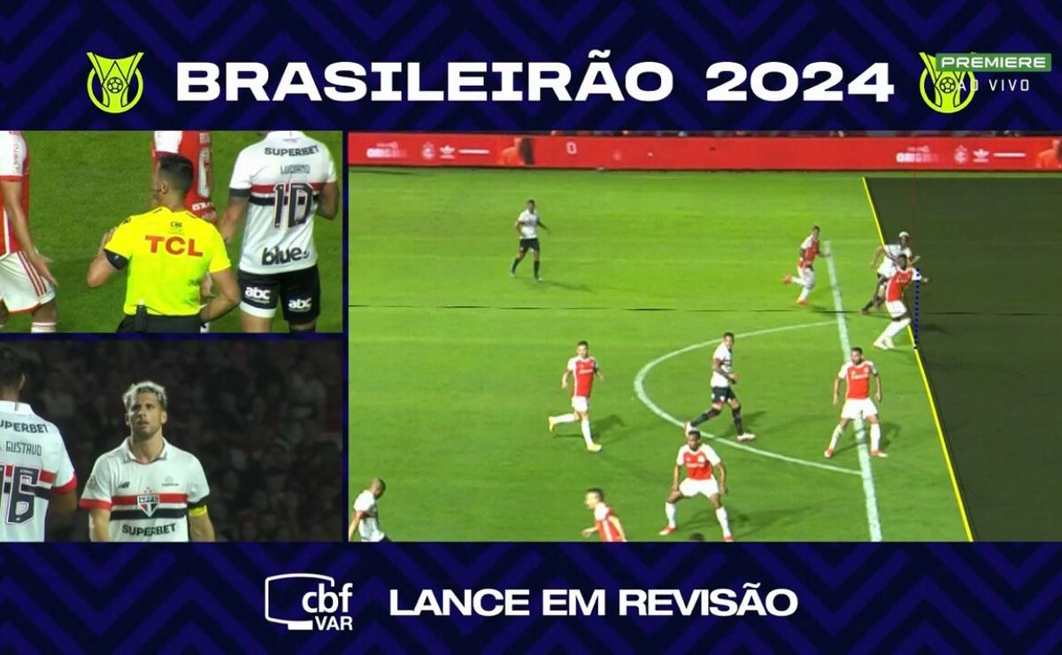 inter x são paulo: gol anulado de calleri causa debate sobre mudança da regra do impedimento