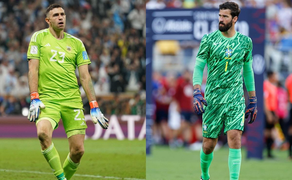 alisson ou dibu: quem será o goleiro com menos gols sofridos na copa américa?