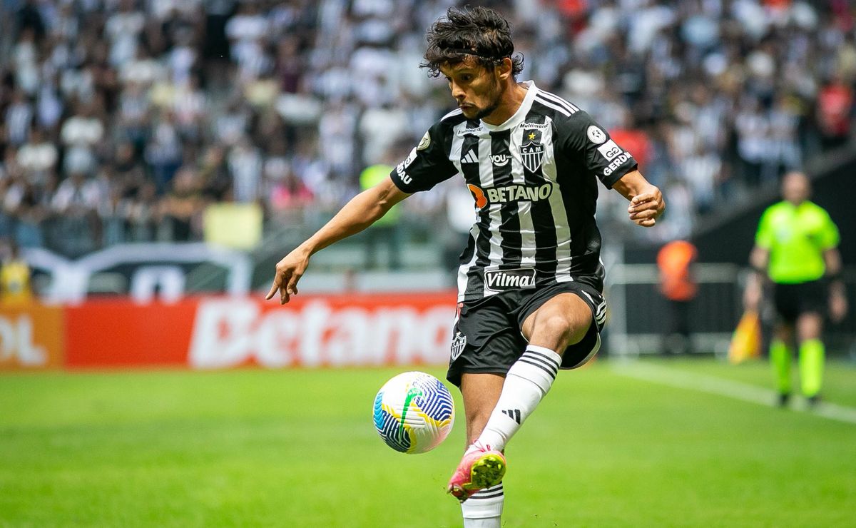 gustavo scarpa, do atlético mg, fala sobre sensação de enfrentar o palmeiras