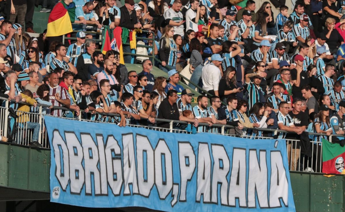 grêmio vende todos os ingressos para encarar o estudiantes e tema repercute: “gigante”