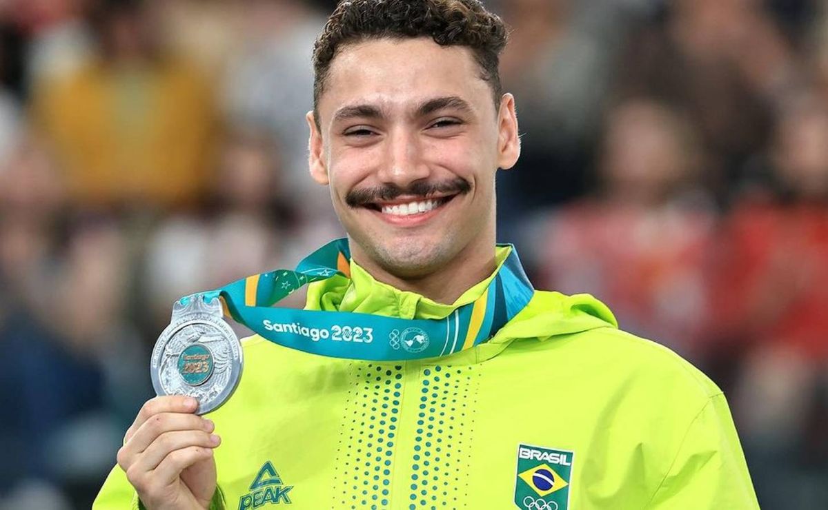 ginasta rayan castro é convocado para representar o brasil nos jogos olímpicos de paris 2024