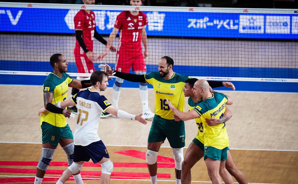 brasil x polônia: saiba o horário e onde assistir às quartas de final da liga das nações