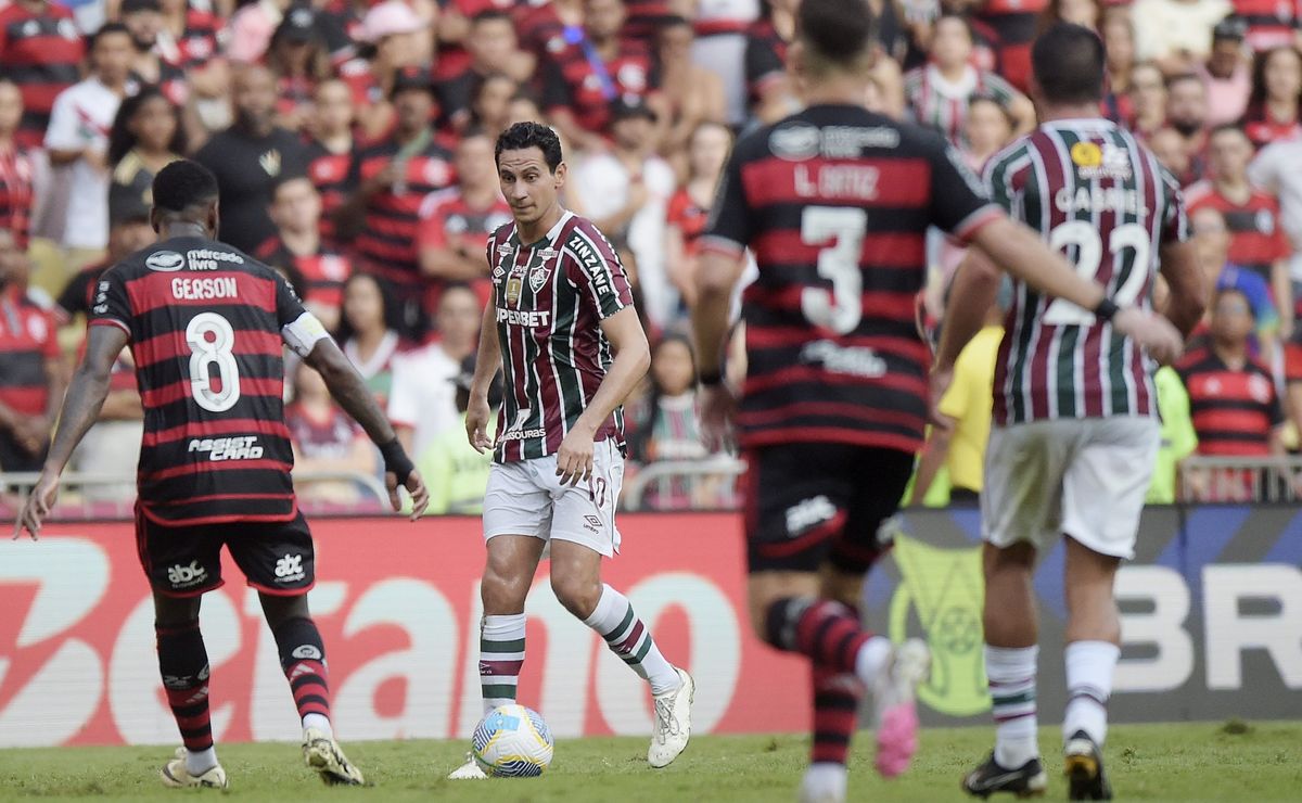 atitude de ganso com tite no fla flu repercute em vitória do flamengo