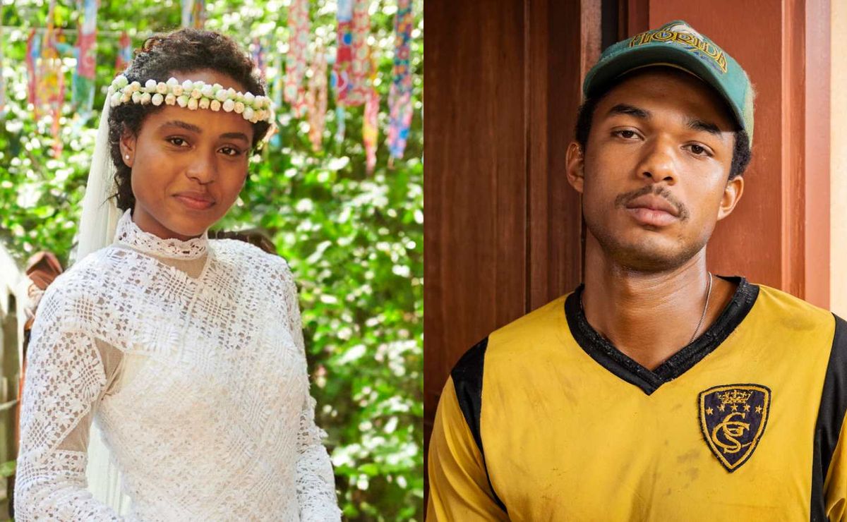 maria santa aparece para ajudar teca e levar filha de sandra e joão pedro em renascer