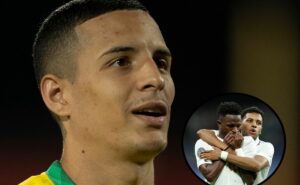 arana agradece carinho da torcida brasileira na copa américa, mas brinca: "só querem foto de vini e rodrygo"