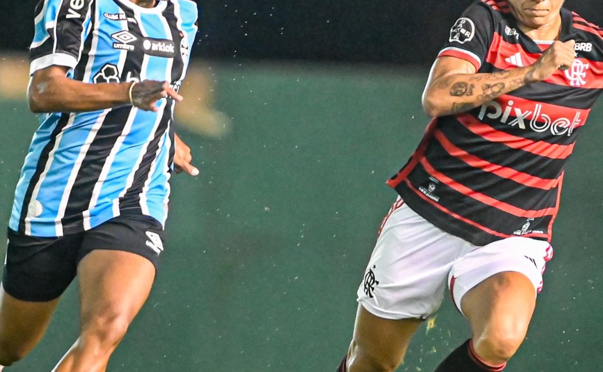 brasileirão feminino: flamengo arranca empate com grêmio e 'pausa' reação no torneio