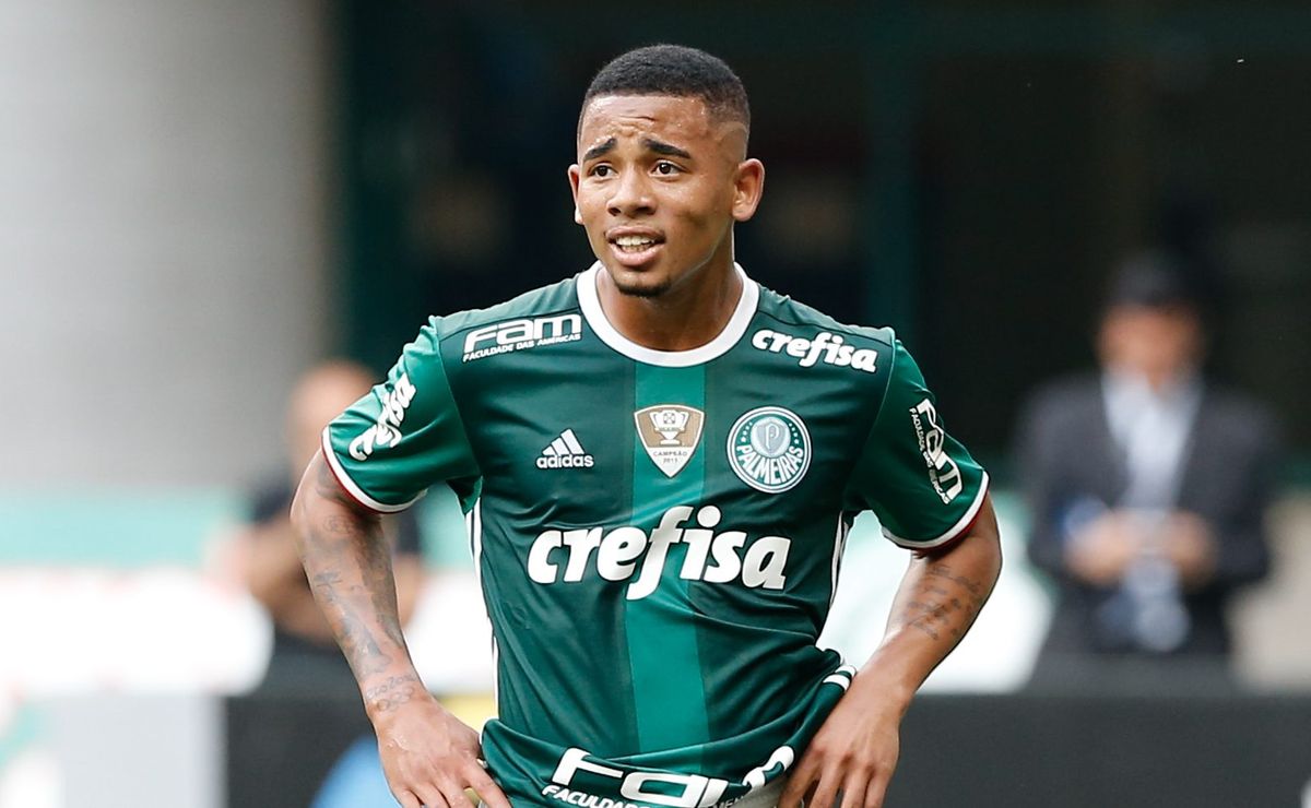 salário astronômico pesa e palmeiras não irá trazer gabriel jesus para o lugar de endrick