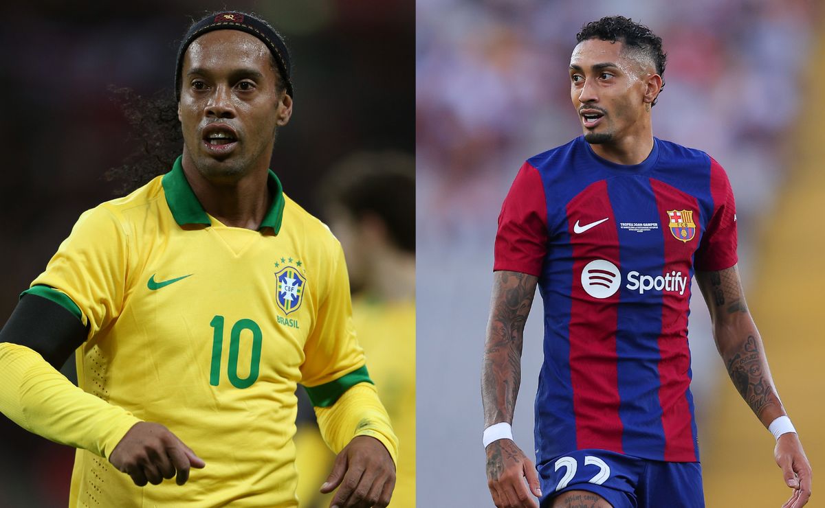 raphinha rebate críticas de ronaldinho gaúcho à seleção brasileira: “eu não concordo”