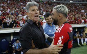 renato gaúcho desmente qualquer possibilidade de gabigol reforçar o grêmio: "algo muito distante"