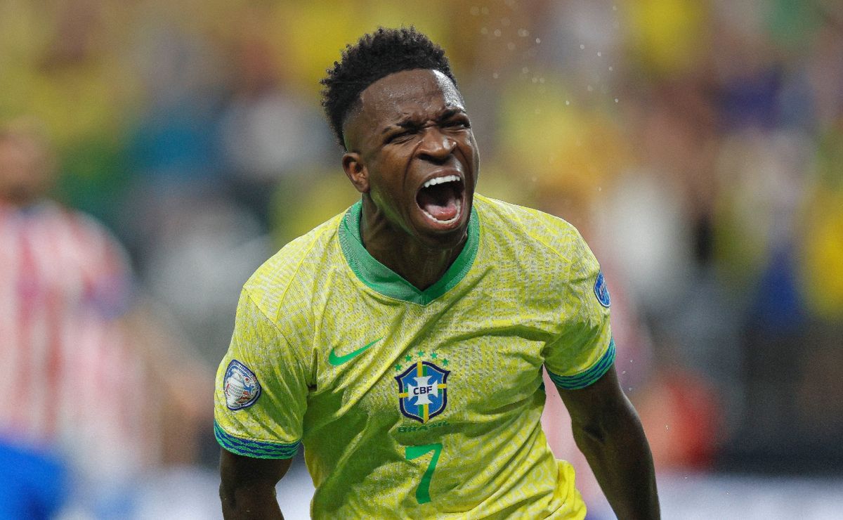 treinador do paraguai exalta vinicius júnior e cita estilo incômodo: “até os…”