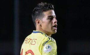 que moral: james rodriguez entra como titular pela seleção da colômbia em meio a má fase
