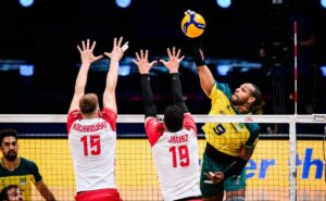 brasil luta, mas é eliminado pela polônia na liga das nações de vôlei masculino