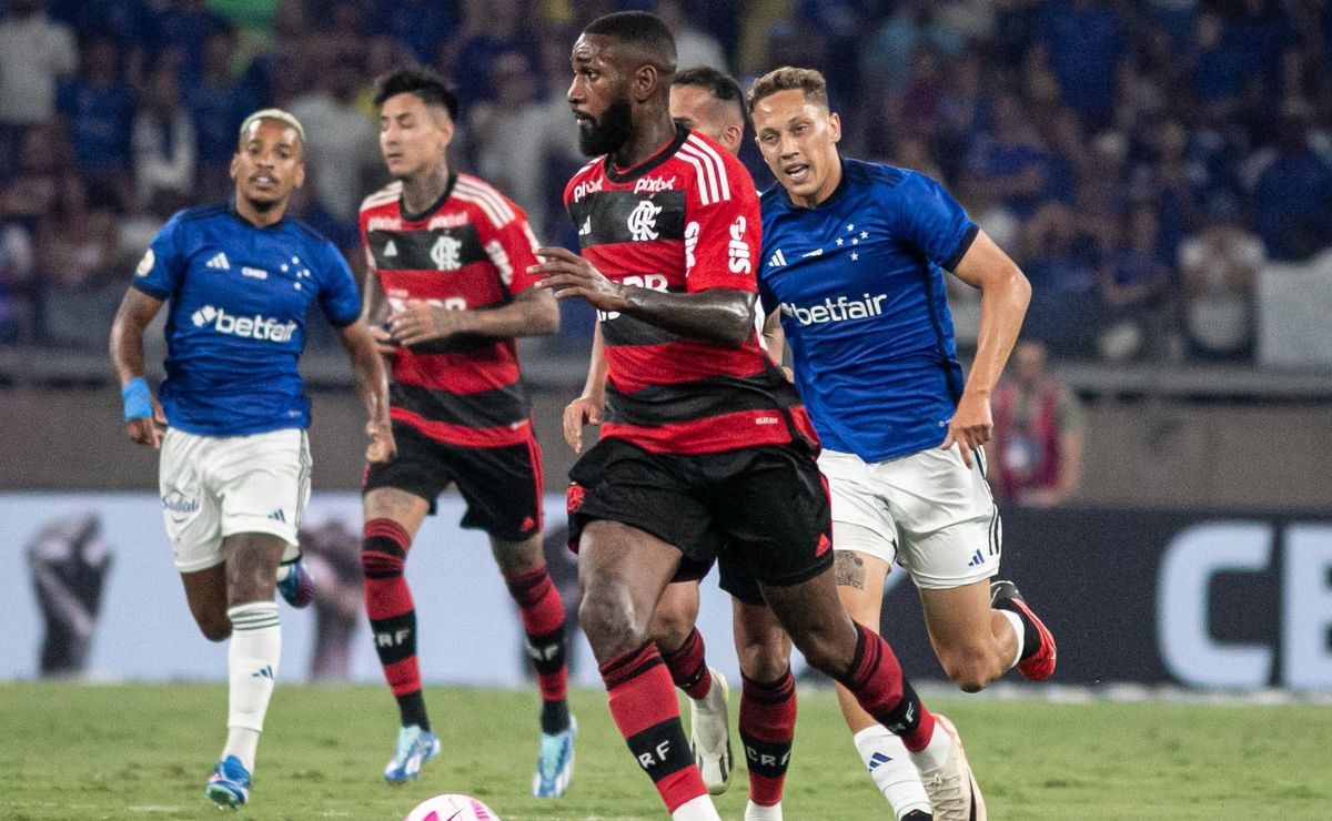 flamengo x cruzeiro: saiba onde assistir, horário e prováveis escalações do jogo pelo brasileiro