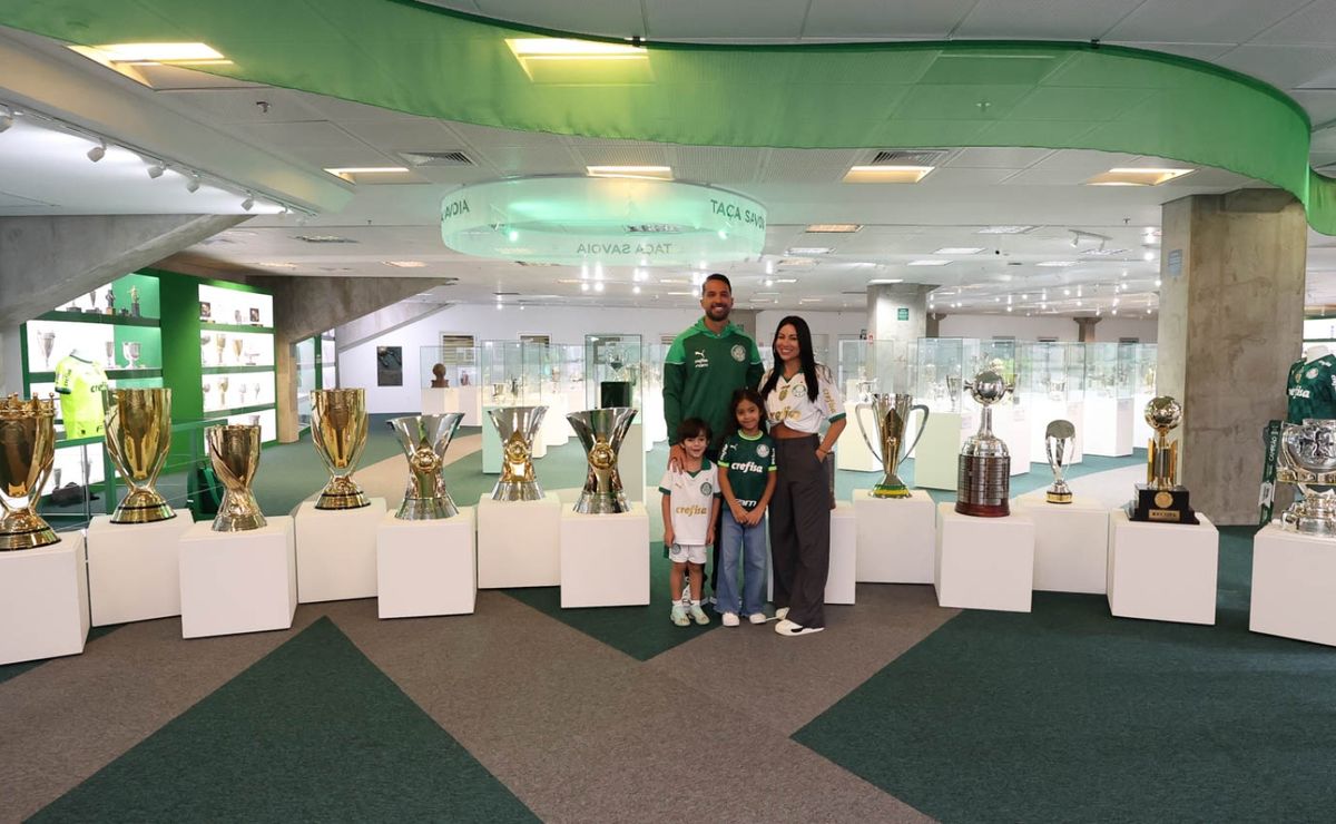 luan ganha carta do filho torcedor ao se despedir do palmeiras