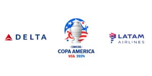 latam e delta air lines fecham patrocínio à copa américa 2024