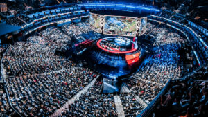 leagueoflegends worlds2022 chasecenter california stage