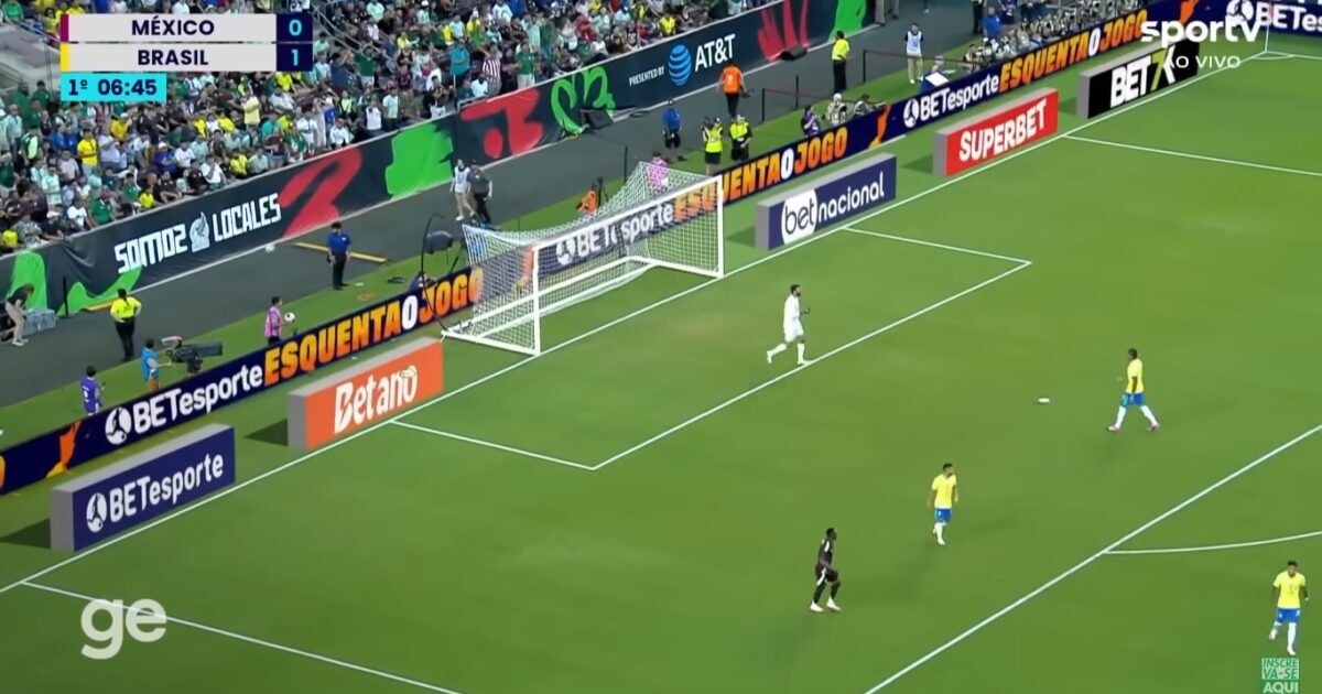 transmissão brasileira do amistoso contra o méxico teve sete casas de apostas anunciantes