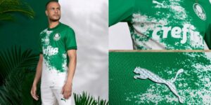 puma e palmeiras lançam uniformes voltados para o meio ambiente e a sustentabilidade