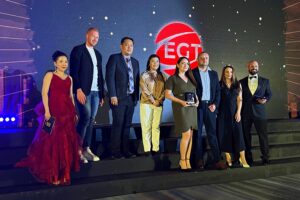 egt took the “best land based game machine 2024” prize at the sigma asia awards