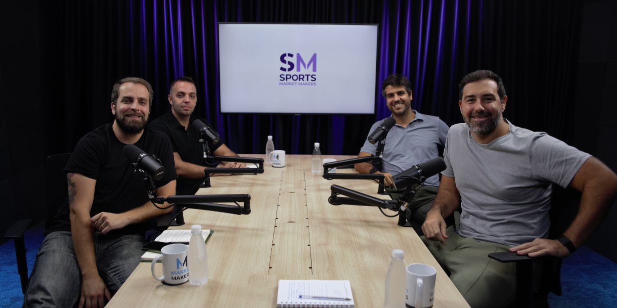 podcast sports market makers, sobre negócios do esporte, estreia com episódio sobre safs