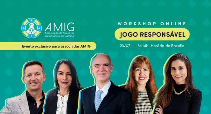 associação de mulheres da indústria do gaming promove workshop sobre jogo responsável