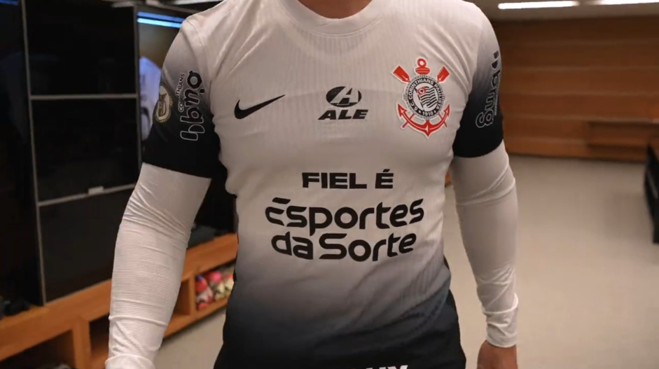 corinthians apresenta oficialmente a esportes da sorte como a nova patrocinadora máster