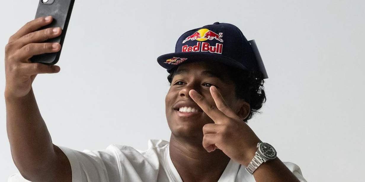 red bull anuncia endrick como seu novo atleta patrocinado