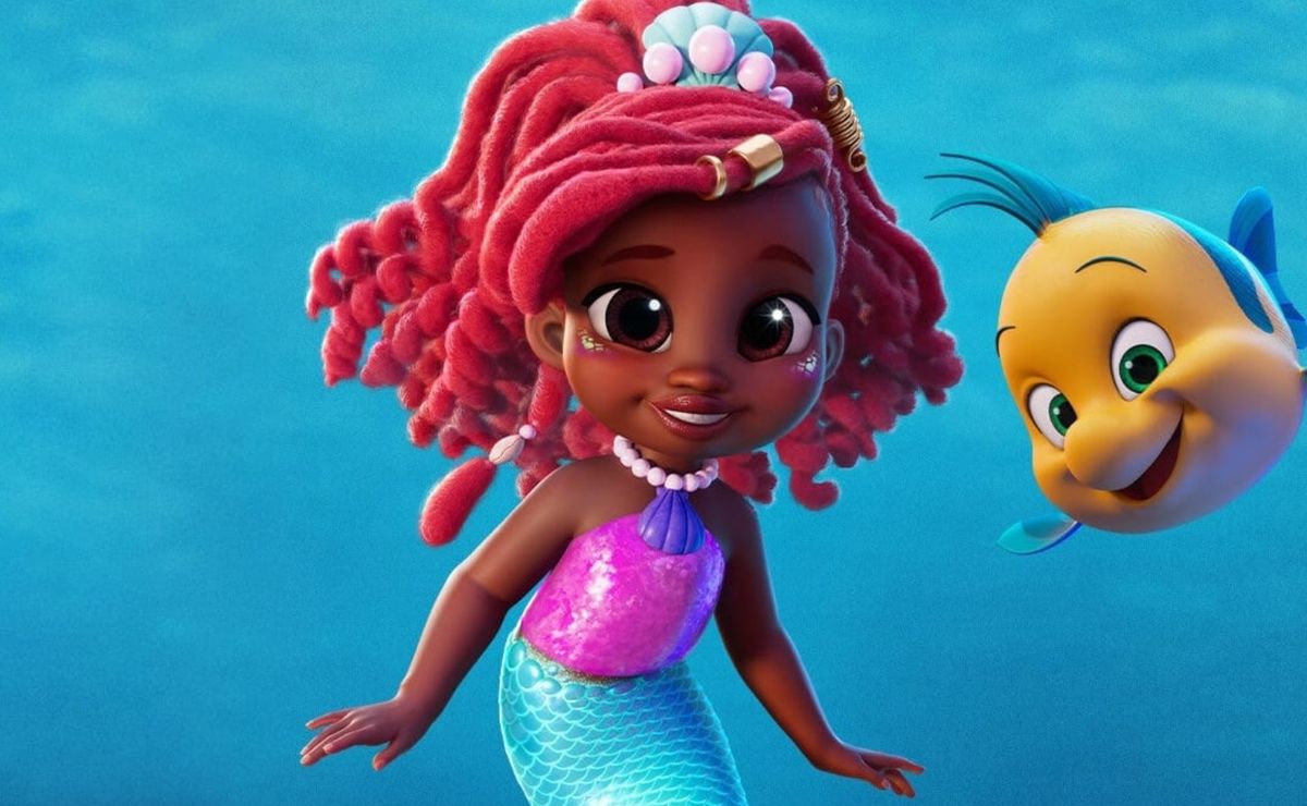 disney+: série animada inspirada na pequena sereia de halle bailey estreia neste mês