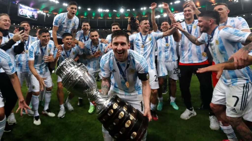 invicta, argentina é bicampeã consecutiva da copa américa ao bater colômbia