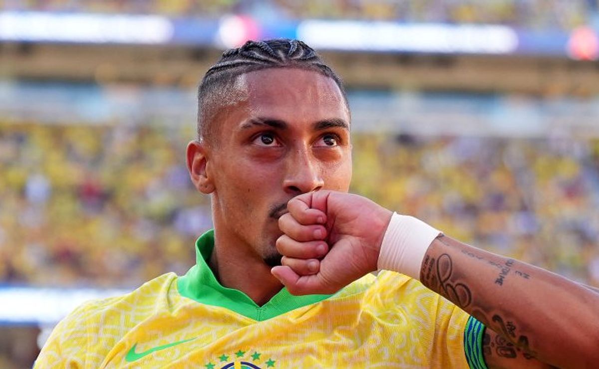 copa américa: raphinha é o segundo jogador com mais participações em gols no atual elenco da seleção