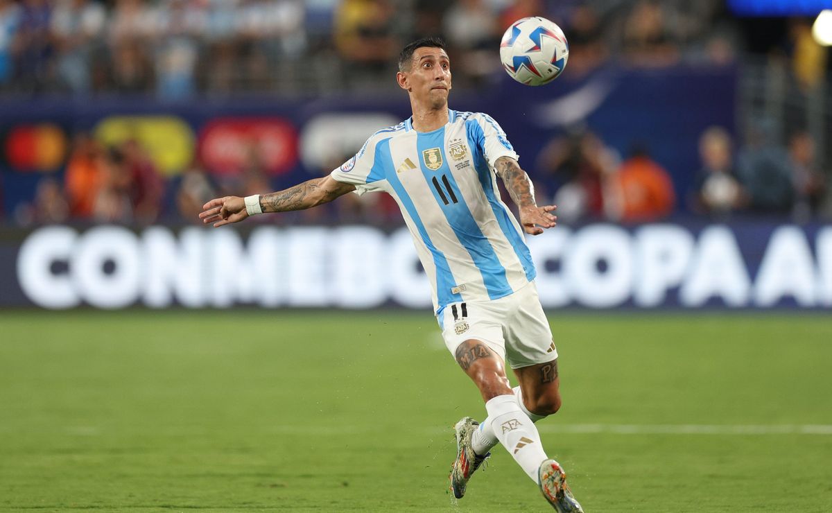 copa américa: di maría vai se despedir da seleção argentina após fazer história