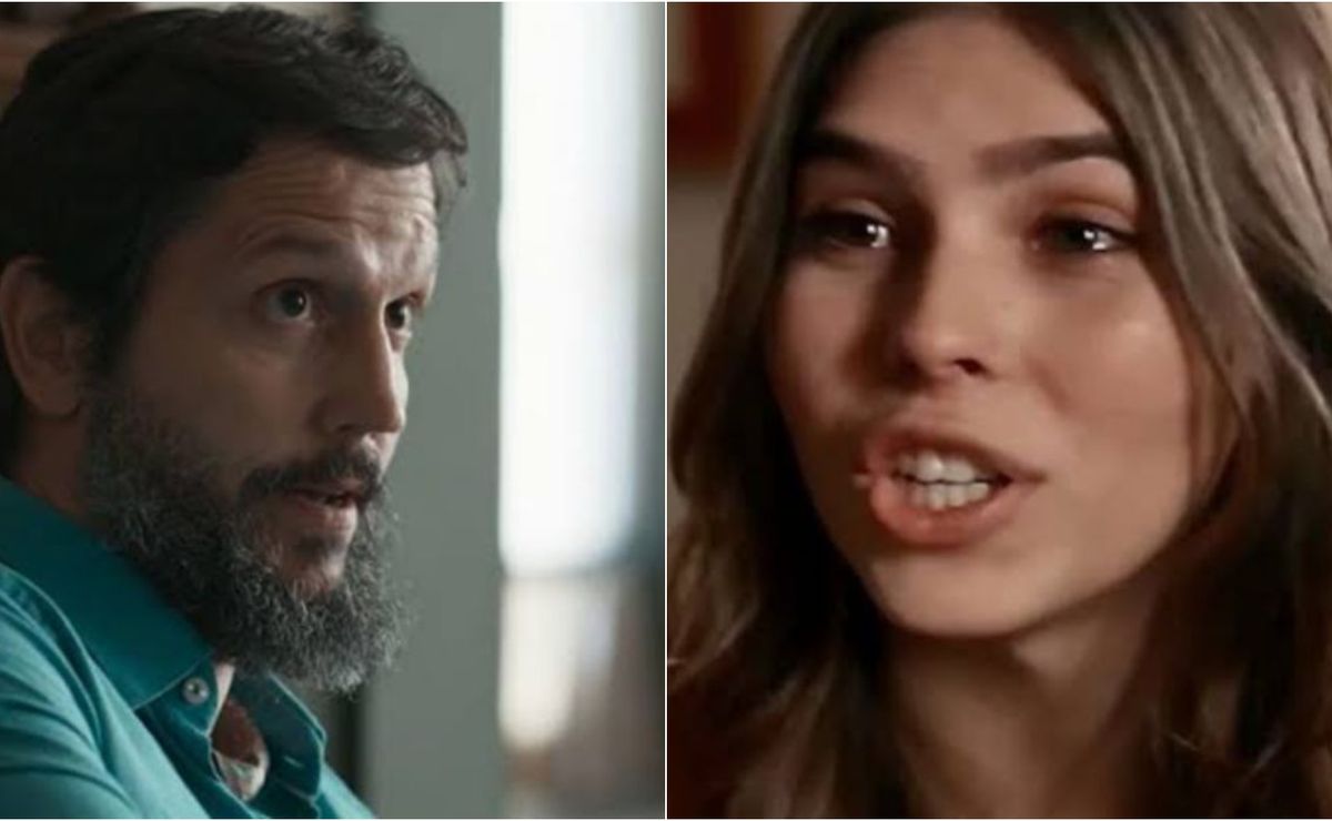 renascer: malandro, egídio aparece no casamento de buba com oferta de paz: “presente”