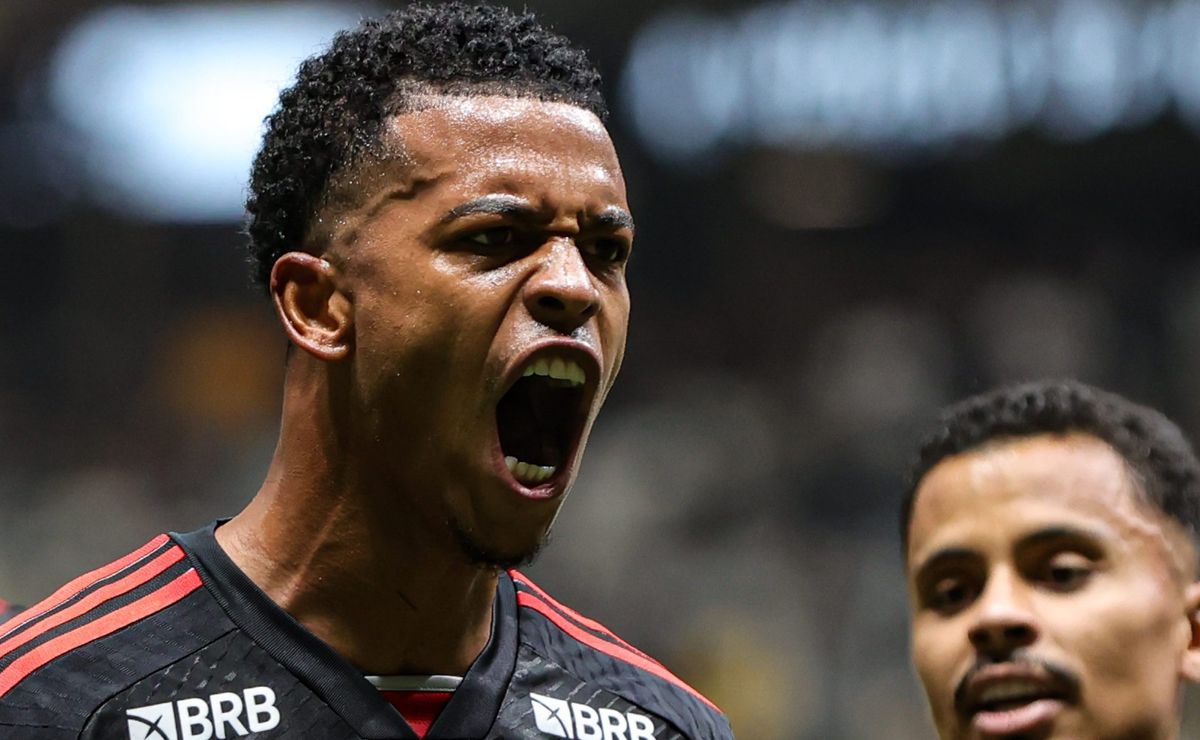 com gabigol e carlinhos decidindo, flamengo vence o vitória e cola na liderança do campeonato brasileiro