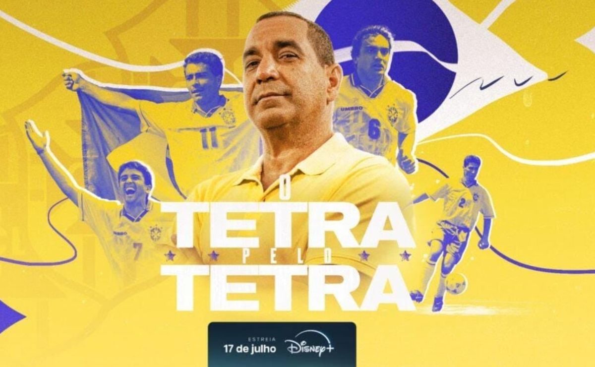 disney+: estreia série sobre tetracampeonato da seleção brasileira na copa do mundo: “histórico”