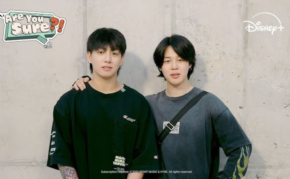 disney+: prestes a estrear, reality com jungkook e jimin ganha novo trailer