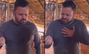 "tô aqui pra viver"; ex bbb michel choca ao experimentar comida exótica em comunidade indígena no amazonas