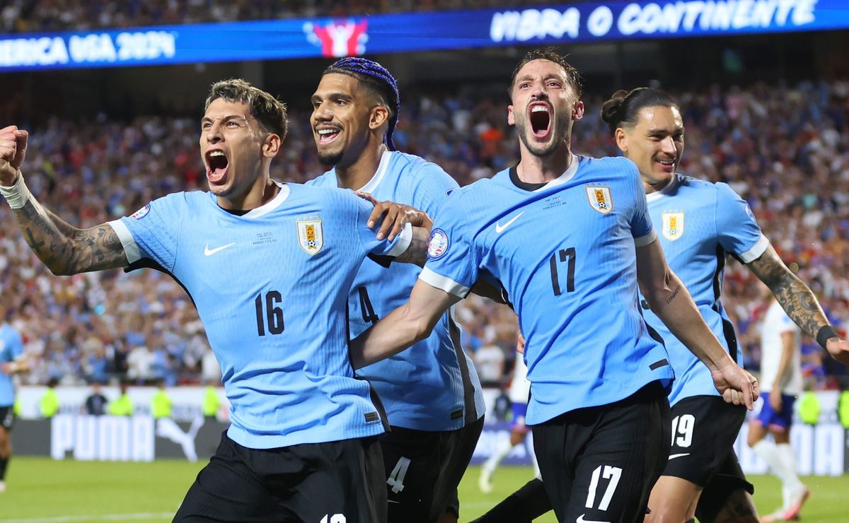 em partida quente, uruguai vence estados unidos por 1 a 0 com gol de olivera, veja como foi;