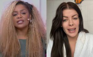 rivais em a fazenda, cariúcha manda recado ao vivo para jaquelline, que reage