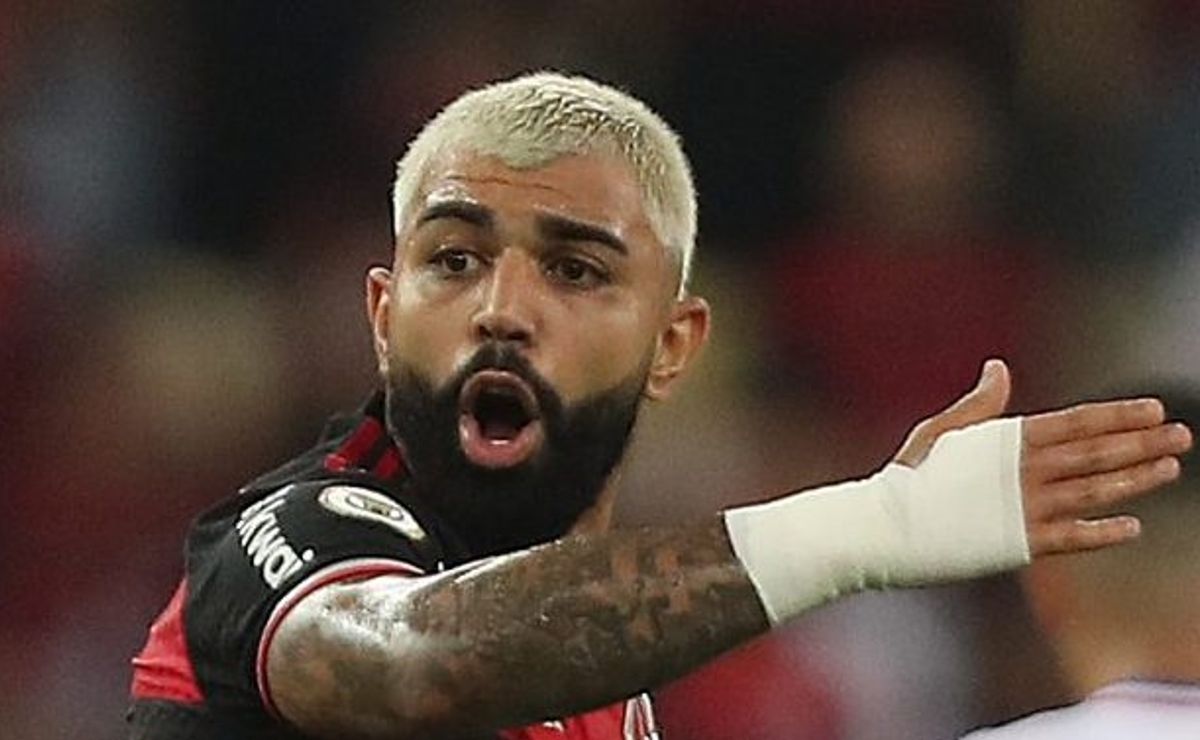 gabigol manda recado para tite no flamengo após jogo contra o fortaleza: "fica bem complicado" 