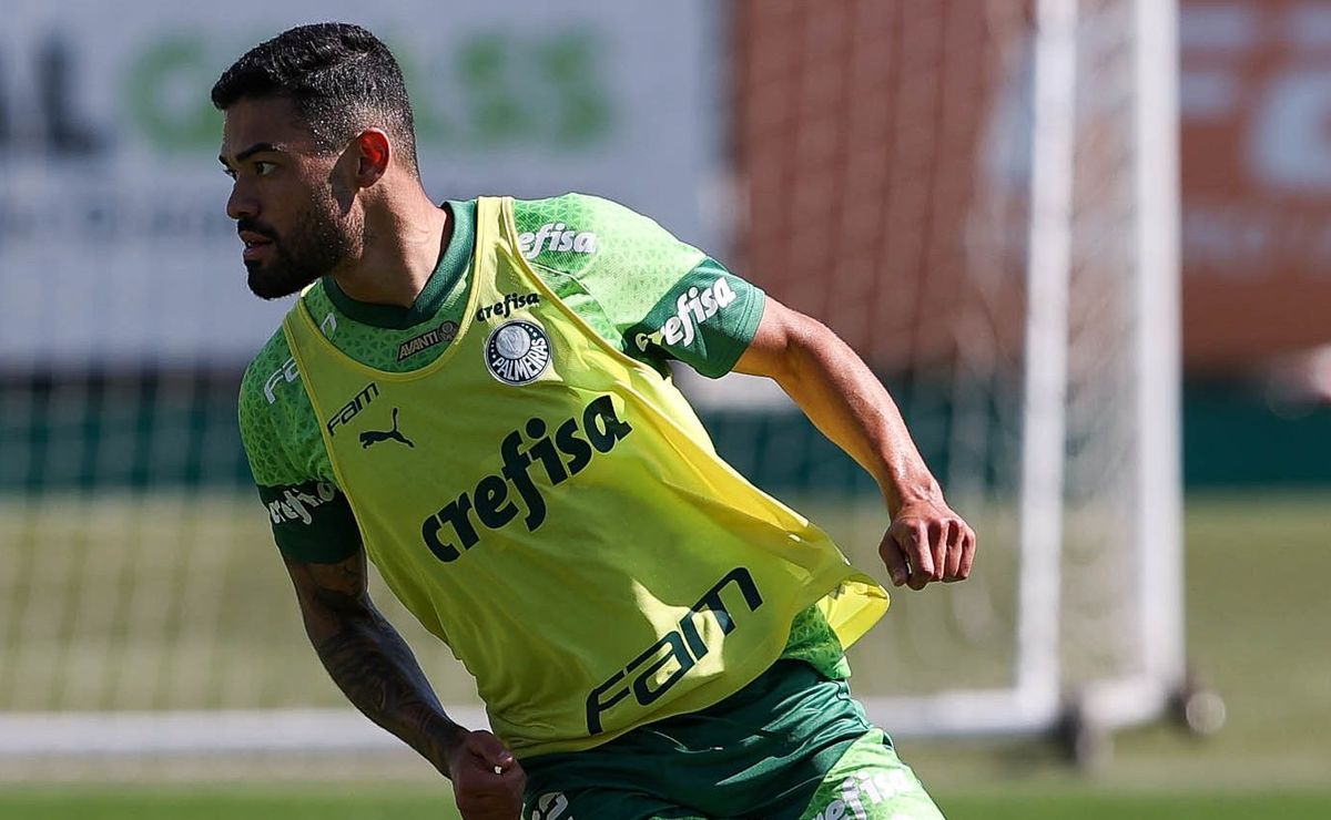 bruno tabata treina normalmente e abel toma decisão no palmeiras; meia continua fora dos planos