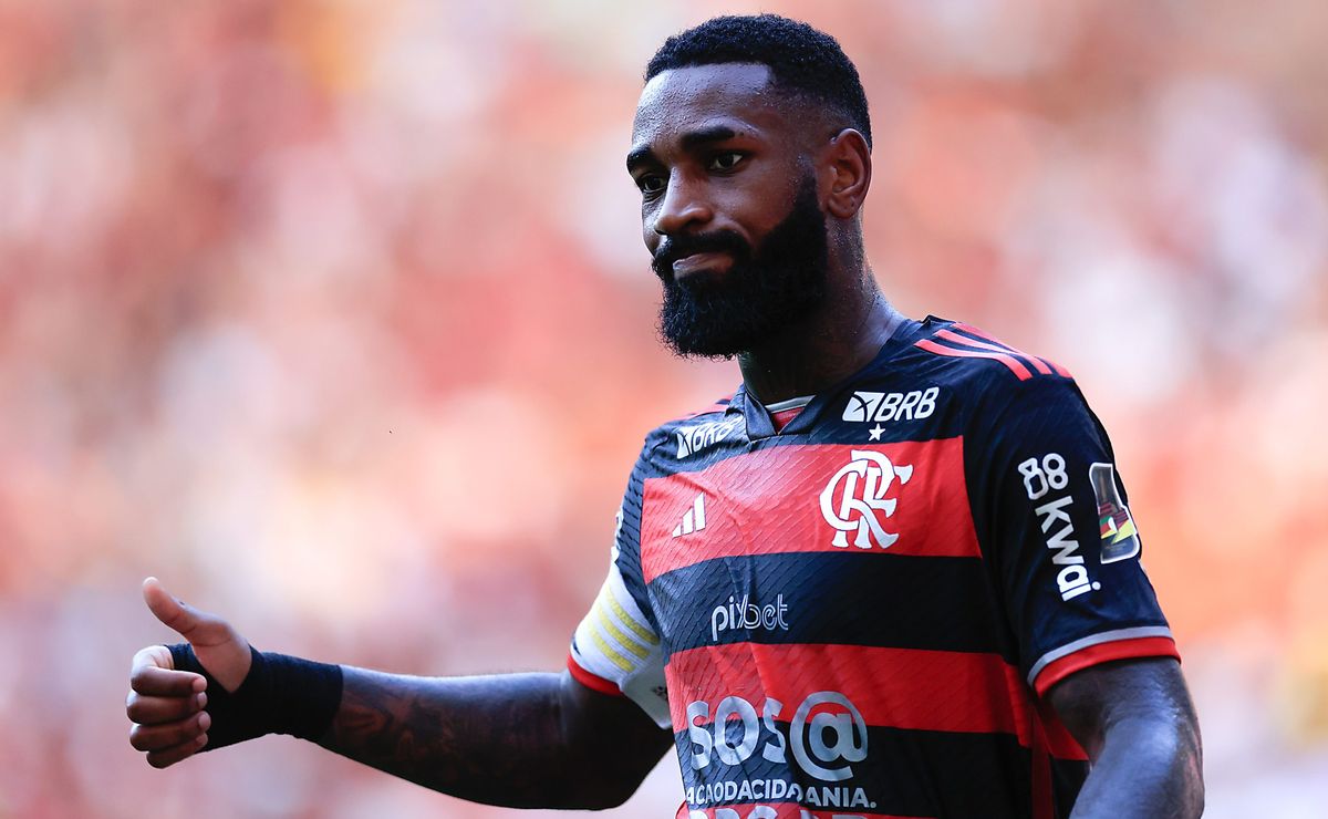 gerson vira exemplo de liderança e capitania no flamengo de tite