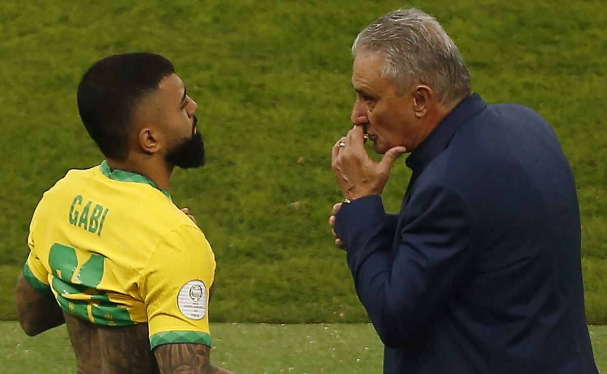 tite chama gabigol no treino e situação é divulgada no flamengo na véspera do jogo contra o fortaleza